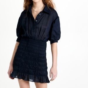 FRAME Smocked shirt Dress
